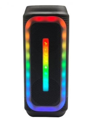 Портативная Bluetooth колонка c RGB подсветкой акустическая си...