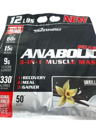 Anabolic-Peak Weight Gainer 5.45kg (Vanilla )