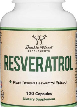 Ресвератрол Double Wood Resveratrol 250 mg 120 capsules