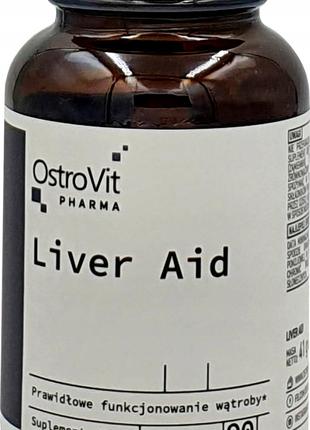 Поддержка работы печени Ostrovit Pharma Liver Aid 90 caps