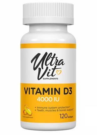 Vitamin D3 4000IU - 120 softgels