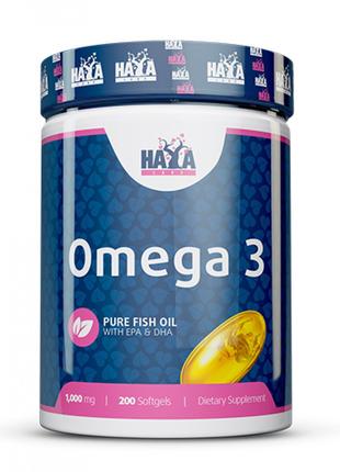 Омега-3 Haya Labs Omega 3 1000 mg 200 softgels