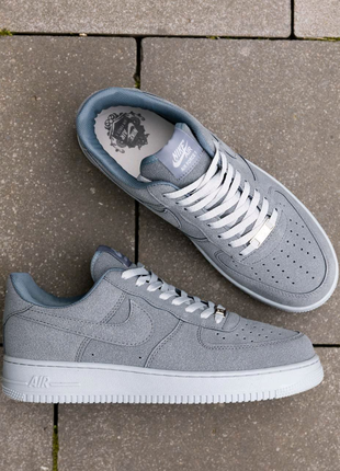 Чоловічі кросівки Nike Air Force Dark Silver