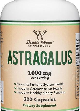 Экстракт астрагала Double Wood Supplements Astragalus 1000 mg ...