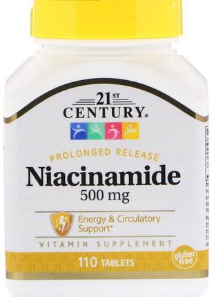 Ниацинамид Niacinamide 500 mg 110 Tablets