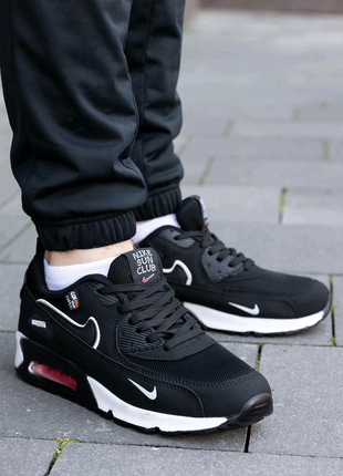 Чоловічі кросівки Nike Air Max 90 Black White