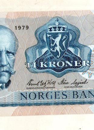 Норвегія - Норвегия 10 крон 1979 рік UNS №288