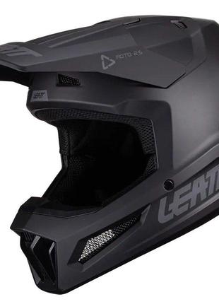 Шолом LEATT Helmet Moto 2.5 (Stealth), L, L