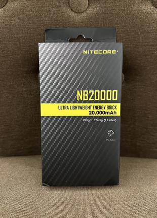 Внешнее зарядное устройство Power Bank Nitecore NB20000 (QC 3....