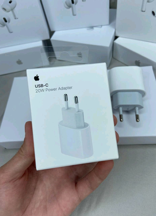 Apple 20W USB-C Power Adapter White / Fast Charger