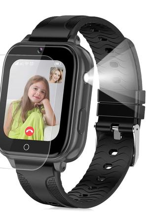 Детские смарт часы 4G Kids Smart Watch с GPS-трекером и вызово...