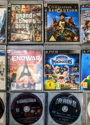 Ігри Sony Playstation 3 диски PS3 Плейстейшн ПС3 Games видеоигры