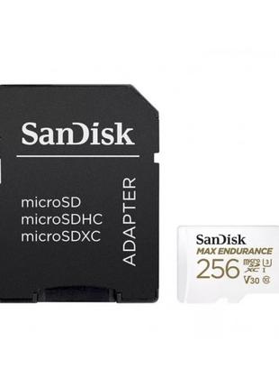 Карта памяти 256 ГБ microSDXC U3 V30 SanDisk Max Endurance SDS...