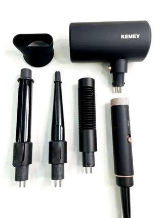 Фен Kemei KM-9203 4 в 1 Профессиональный фен для волос
