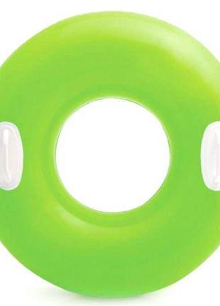 Надувной круг для плавания (зеленый) [tsi185976-ТSІ]