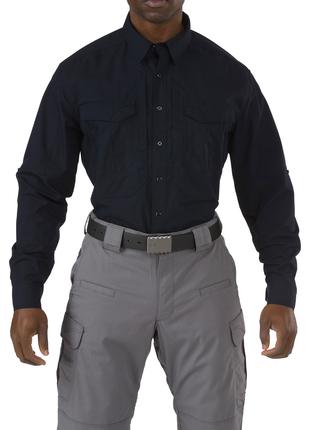 Рубашка тактическая 5.11 STRYKE™ LONG SLEEVE SHIRT XS Dark Navy