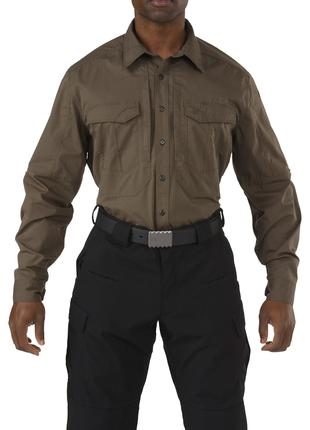 Рубашка тактическая 5.11 STRYKE™ LONG SLEEVE SHIRT L Tundra
