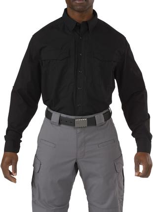 Рубашка тактическая 5.11 STRYKE™ LONG SLEEVE SHIRT S Black