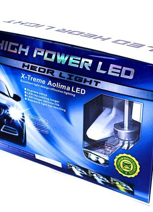 Комплект LED ламп AllLight S3 HB4 (9006) 50W 6500K 7000lm c па...