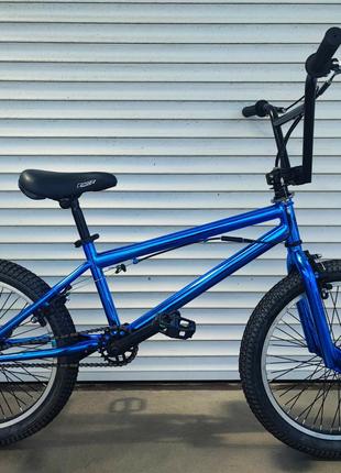 Трюковый велосипед Crosser BMX 20" Blue стальной до 110кг цвет...