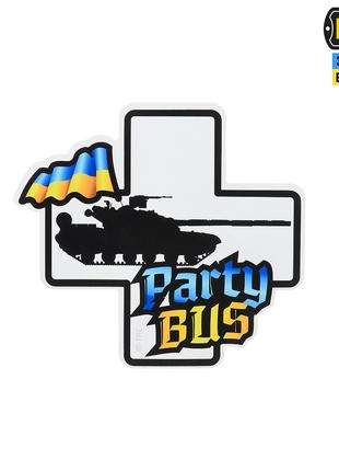 M-Tac наклейка Party Bus Small Yellow/Blue