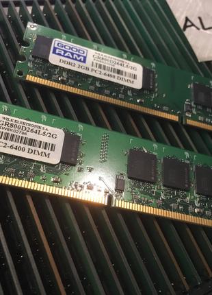Оперативна пам`ять GOODRAM DDR2 2GB 5-5-5 PC2 6400U 800mHz Int...