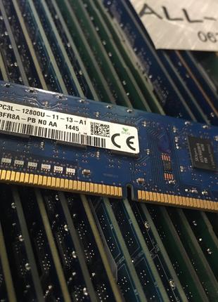 Оперативна пам`ять HYNIX DDR3 4GB 1.35V PC3 12800U 1600mHz Int...