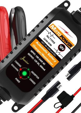 MOTOPOWER MP00205A 12V 800mA Автоматическое зарядное устройств...