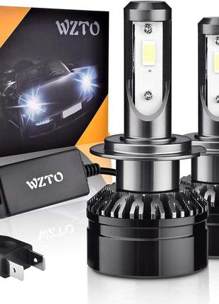 Світлодіодна лампа WZTO H7 12 В/24 В, комплект світлодіодів CS...