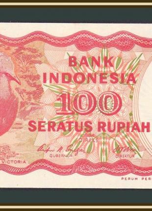Індонезія - Индонезия 100 рупий 1984 P-122 (122a) UNC №796