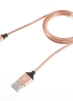 Type-C кабель 1м Gravel Recci Remax розовое золото RCT-W100-Ro...