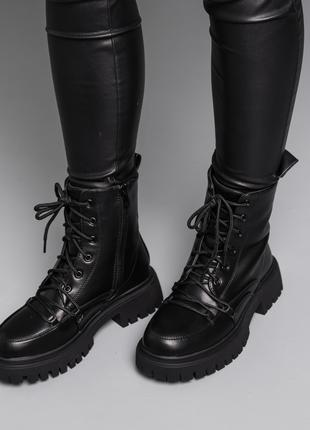Ботинки женские зимние Fashion Echo 3889 36 размер 23,5 см Черный