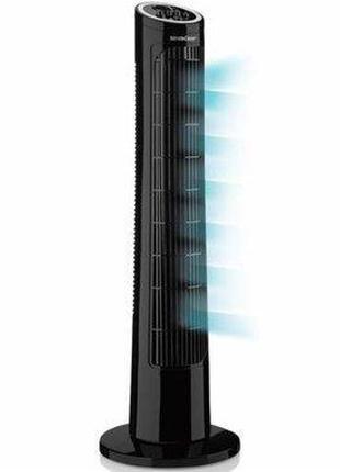 Вентилятор для підлоги Silver Crest STV-45-D3-black 45 Вт чорний