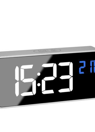 Настільний годинник з будильником TFA
