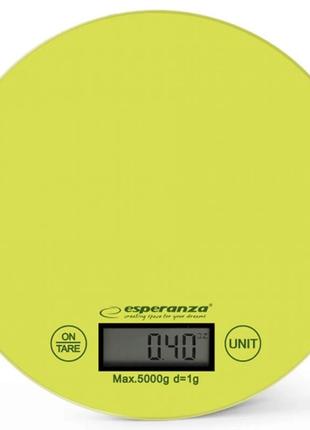 Весы кухонные Esperanza EKS003G 5 кг зеленые