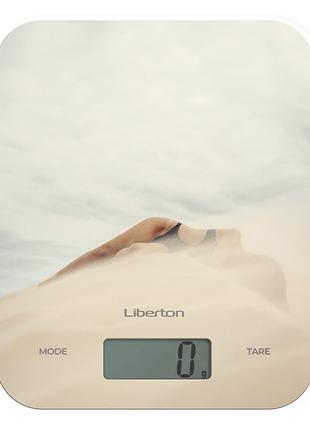 Весы кухонные Liberton LKS-0711 8 кг песочные