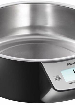 Весы кухонные Sencor SKS-4030-BK 5 кг серебристые
