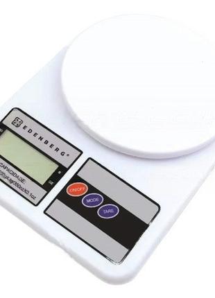 Весы кухонные электронные Edenberg EB-75801 5 кг
