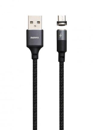 Кабель USB магнитный Remax microUSB Zigie RC-102m 1 м