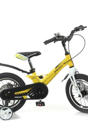 Велосипед детский Profi Hunter LMG14238 14 дюймов желтый