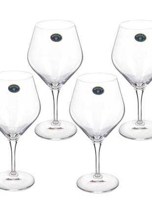 Набор бокалов для вина Bohemia Crystal Gavia 1SI97/00000/400 4...