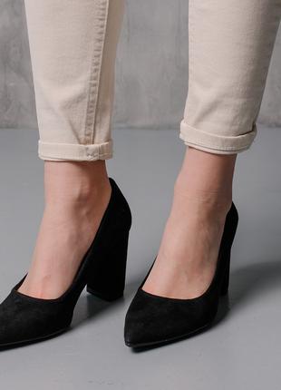 Женские туфли Fashion Sophie 3990 36 размер 23 см Черный