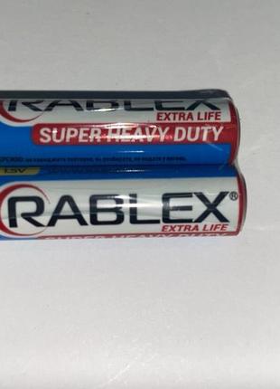 Батарейки Rablex AAA (солевые) (1шт.)