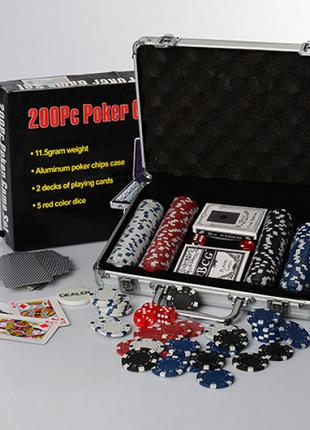 Настольная игра Покер M-2777 200 фишек