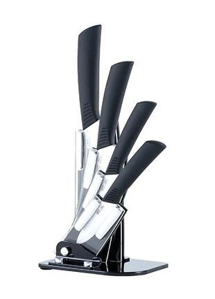 Набор кухонных ножей керамических на подставке Gipfel GP-8481 ...