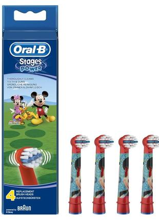 Насадка к электрической зубной щетке Braun Oral-B Mickey Mouse...
