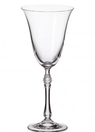 Набор бокалов для вина 250 мл 6 шт Parus Crystalite Bohemia 1S...