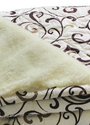 Одеяло открытое овечья шерсть (Поликоттон) Двуспальное 180х210...