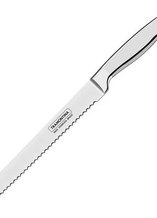Нож для хлеба Tramontina Cronos 24074/008 20.3 см серый