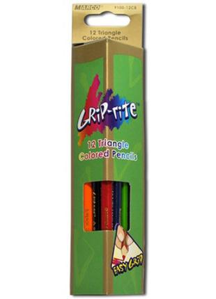 Набор цветных карандашей Marco Grip-Rite 9100-12CB 12 цветов